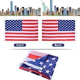 AhfuLife USA Flag 5ft x 3ft Double Sided with Brass Eyelets 150x90cm view 6