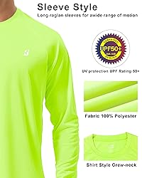 Roadbox Mens UPF 50+ Long Sleeve SPF Diving Rash