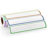 300 Pcs Adhesive Sticker Labels 5 3/8&rdquo; x 1&rdquo;, File Folder Labels for 1&rdquo; Ring Binder Spines