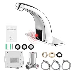 Touchless Bathroom Sink Faucet，Automatic Motion