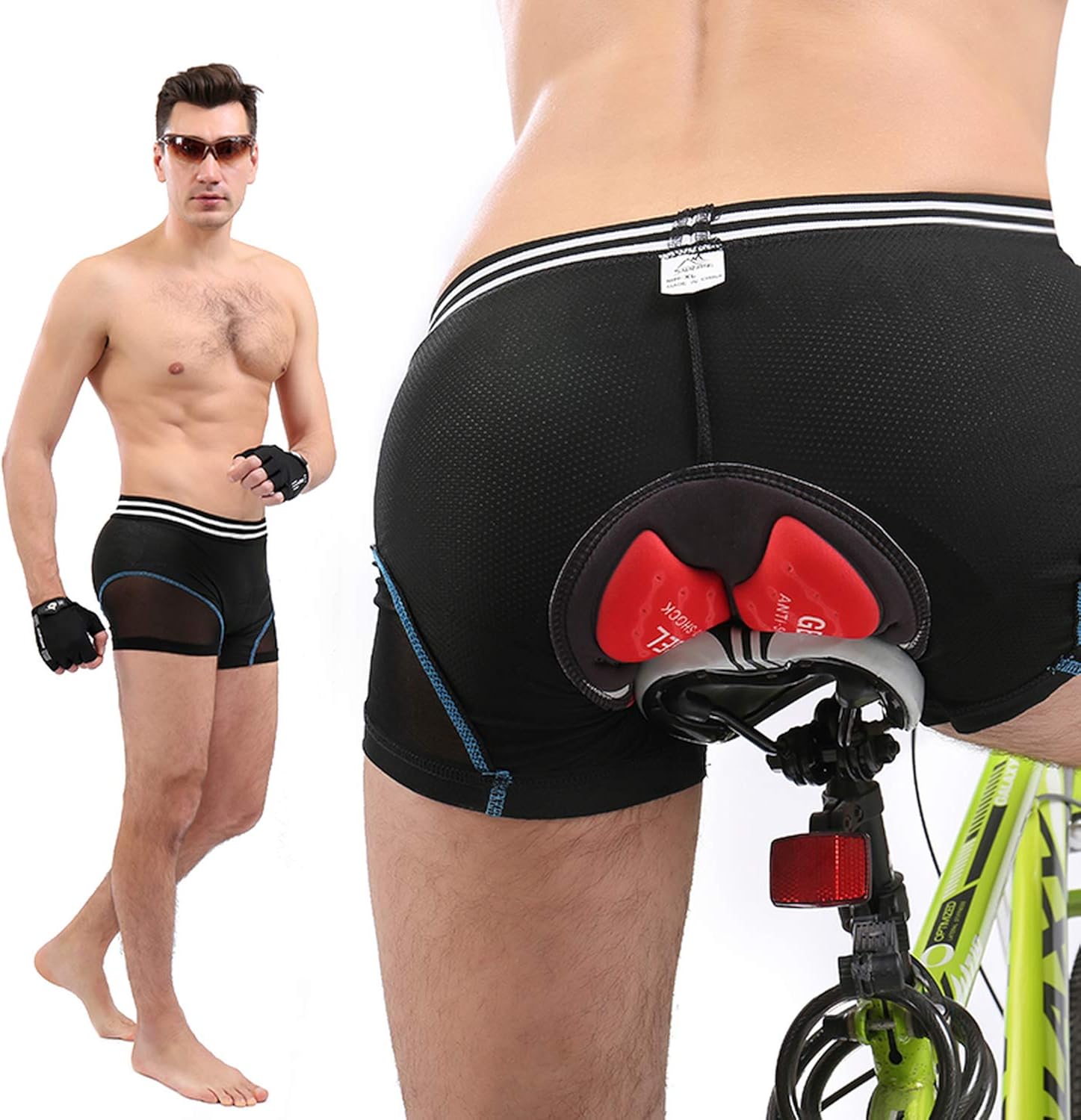 Pro 5D Gel Pad Cycling Shorts Men Downhill Underwear Bike Short Pants Bicycle Underpants Man