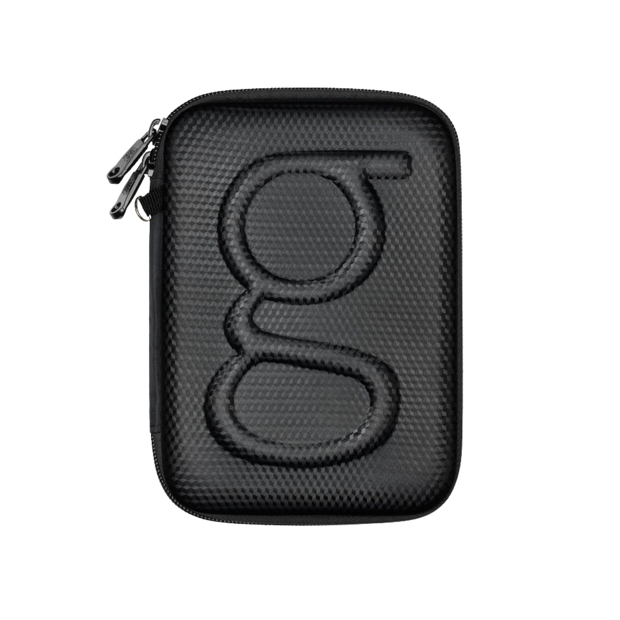 Glucology™ Diabetic Travel Case Plus Size - Organizer for Blood Sugar Test Strips, Medication, Glucose Meter, Pens, Insulin Syringes, Needles, Lancets - Hardshell Carrier Pack - Classic, Black