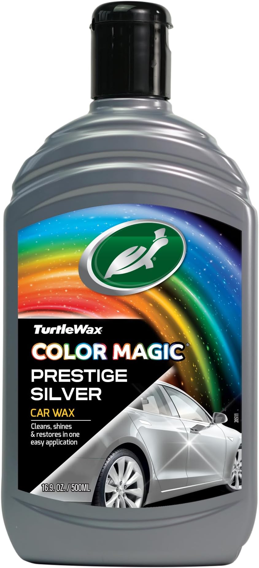 Turtle Wax 52710 Color Magic Car Paintwork Polish 500ml Silver