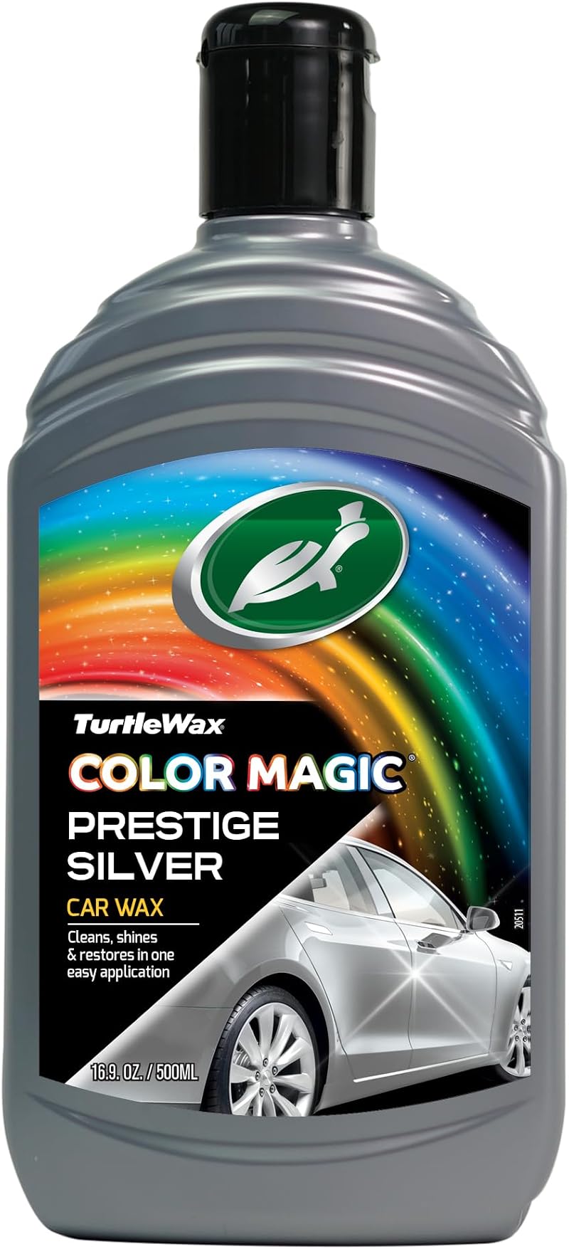 Turtle Wax 52710 Color Magic Car Paintwork Polish 500ml Silver