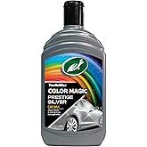 Turtle Wax 52710 Color Magic Car Paintwork Polish Restores Colour & Shine Silver 500ml