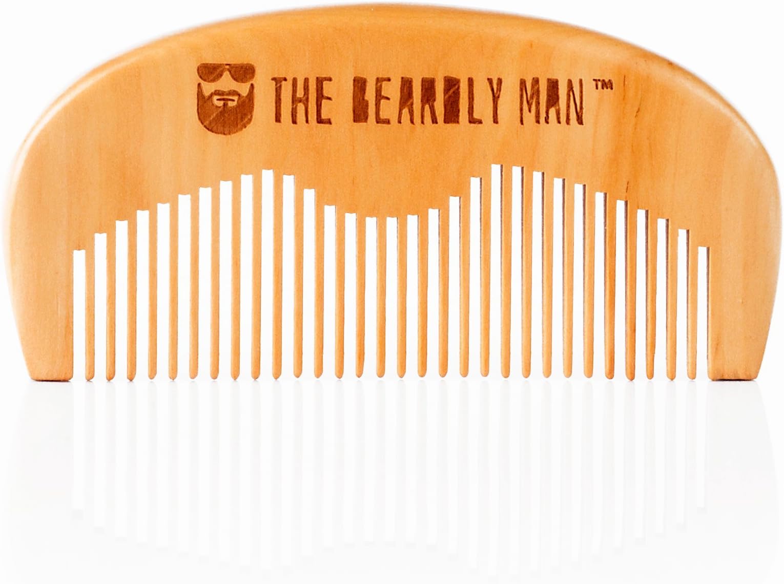 The Beardly Man's Wooden Beard Comb