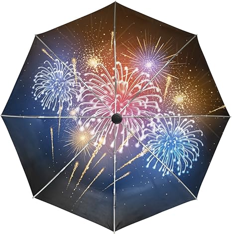 Amazon ミヤビヤ ワンタッチ 折り畳み傘 花火柄 はなび柄 花火大会 お祭り マルチ 線香花火 打ち上げ ビニール 噴き出し花火 夏の思い出 可愛い 夏祭り 日用雑貨 グッズ きっず 内側 うちがわ 贈り物 ミヤビヤ 折りたたみ傘 通販