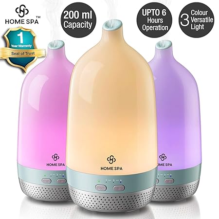 Dr. Trust Home Spa Luxury Home Office Cool Mist Aroma Oil Diffuser and Humidifier - 200 ml
