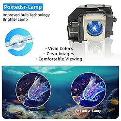 Poxtedsr EL PLP58/V13H010L58 Replacement Projector