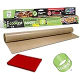 COOKINA Cuisine Reusable Baking Mat – 100% Non-Stick, Easy to Clean Cooking Sheet for Gas, Electric, Toaster and Convection O