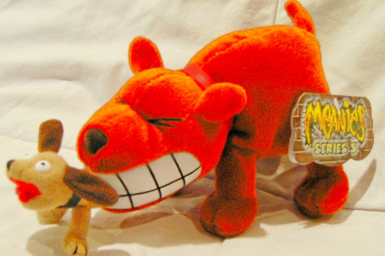 Buy Meanies Dog EAT Dog Series 3 Bean Bag Plush Toy from The Idea