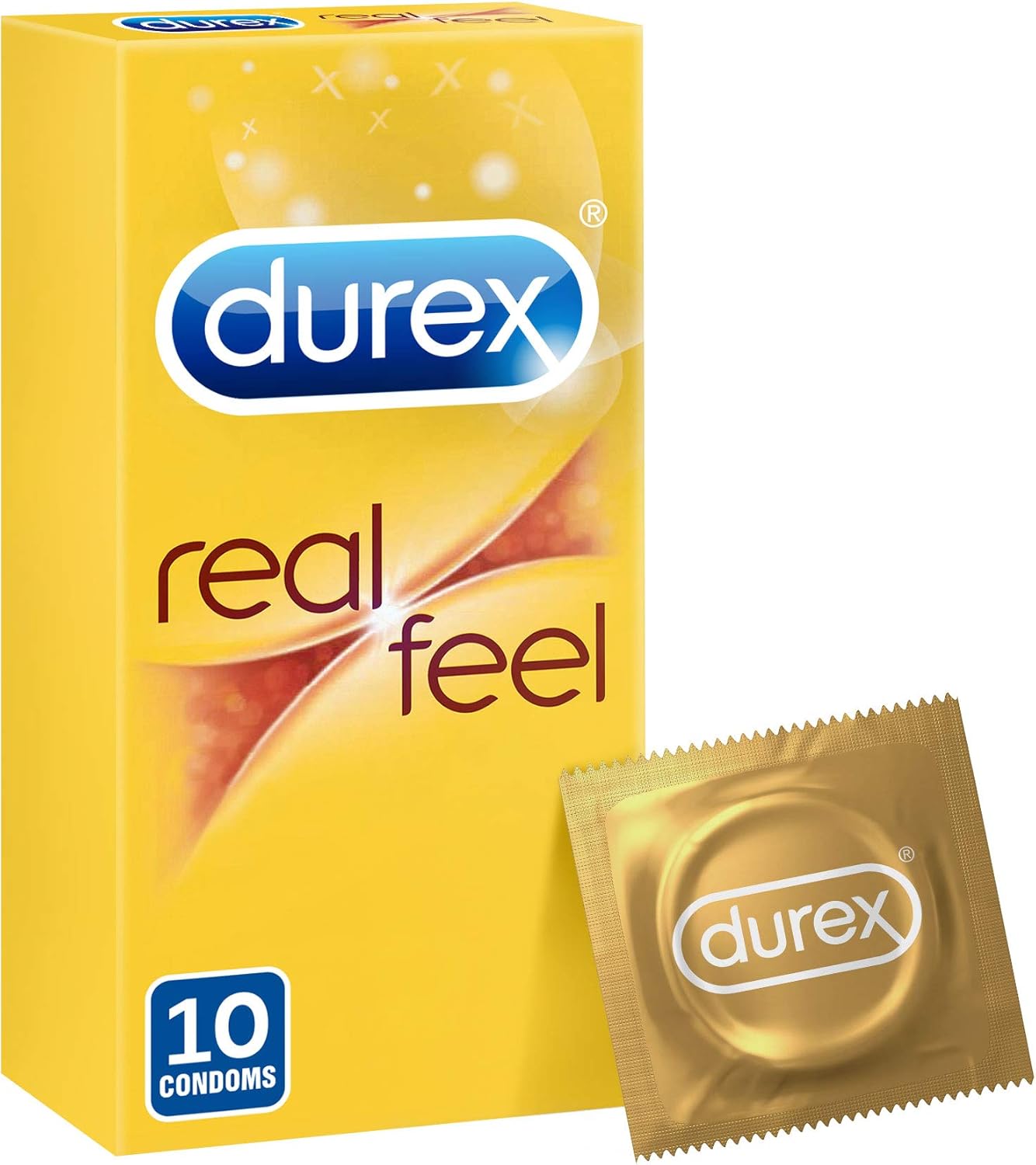 Durex Real Feel Condom Pack Of 10 Buy Online at Best Price in UAE