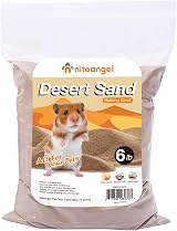 Niteangel Hamster Desert Bath Sand 6 lb No-Dust Bath Litter view 6