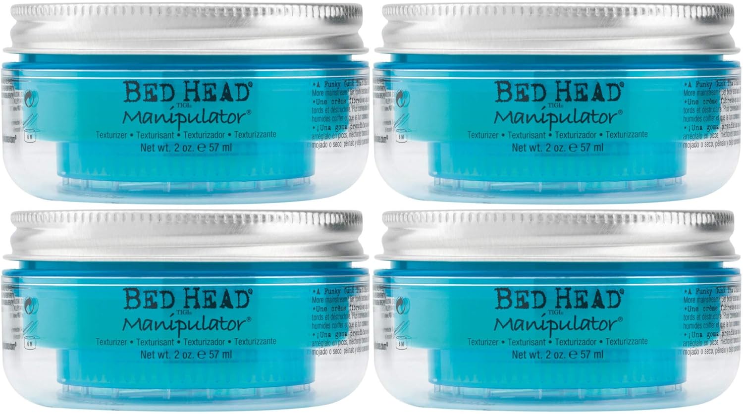 TIGI Bed Head Manipulator Styling Cream 2.0 oz. Pack of 4