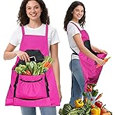 Floradrift Gardening Apron,Canvas Garden Apron with Pockets for Women and Men,Harvest Apron,Gifts for Gardeners