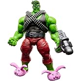 Marvel Legends Series Professor Hulk, Incredible Hulk Comics Collectible 6-Inch Scale Action Figure Set