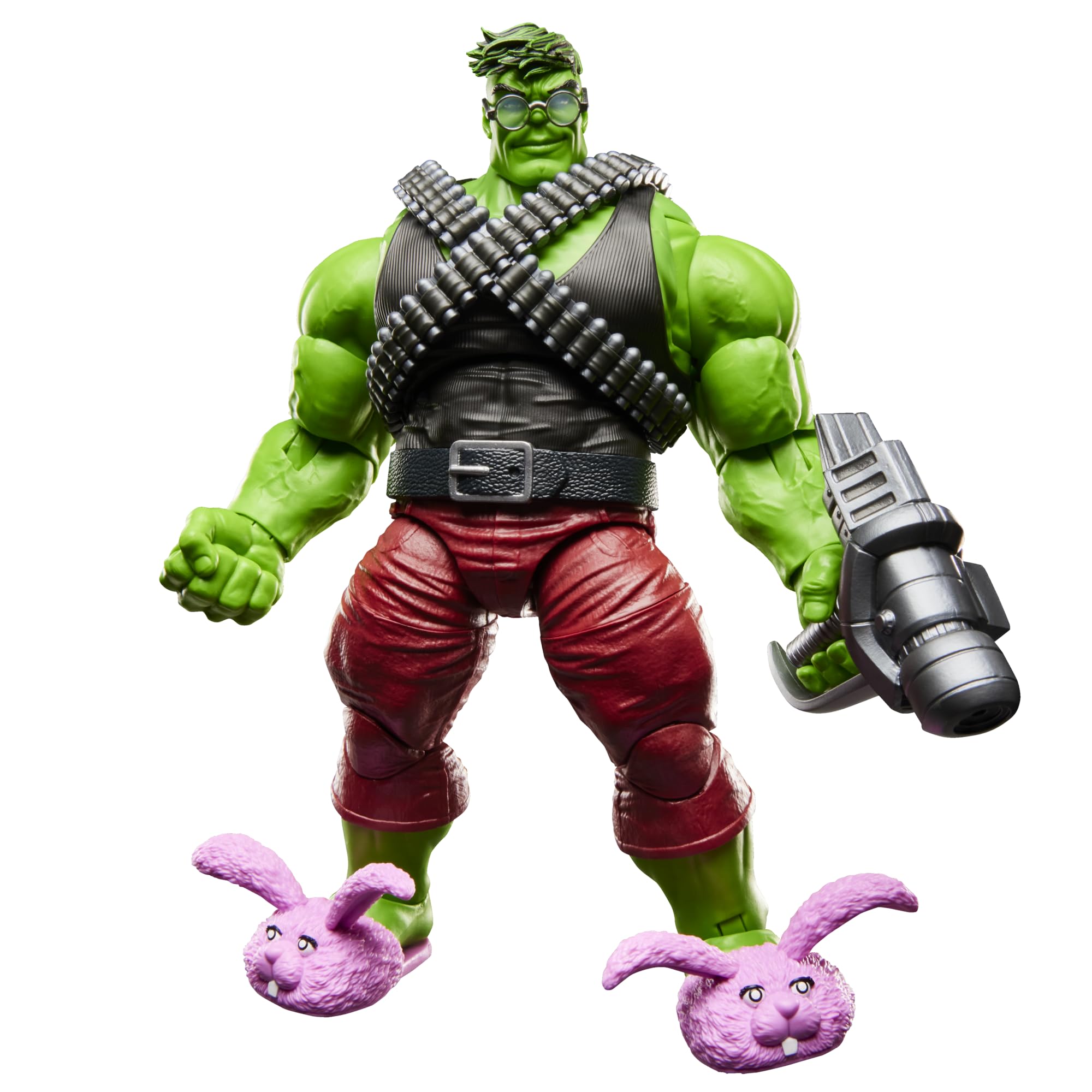 Marvel Legends Series Professor Hulk, Incredible Hulk Comics Collectible 6-Inch Scale Action Figure Set
