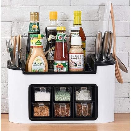Buy Waymore Spice Rack Cutlery Holder Tray Knife Block