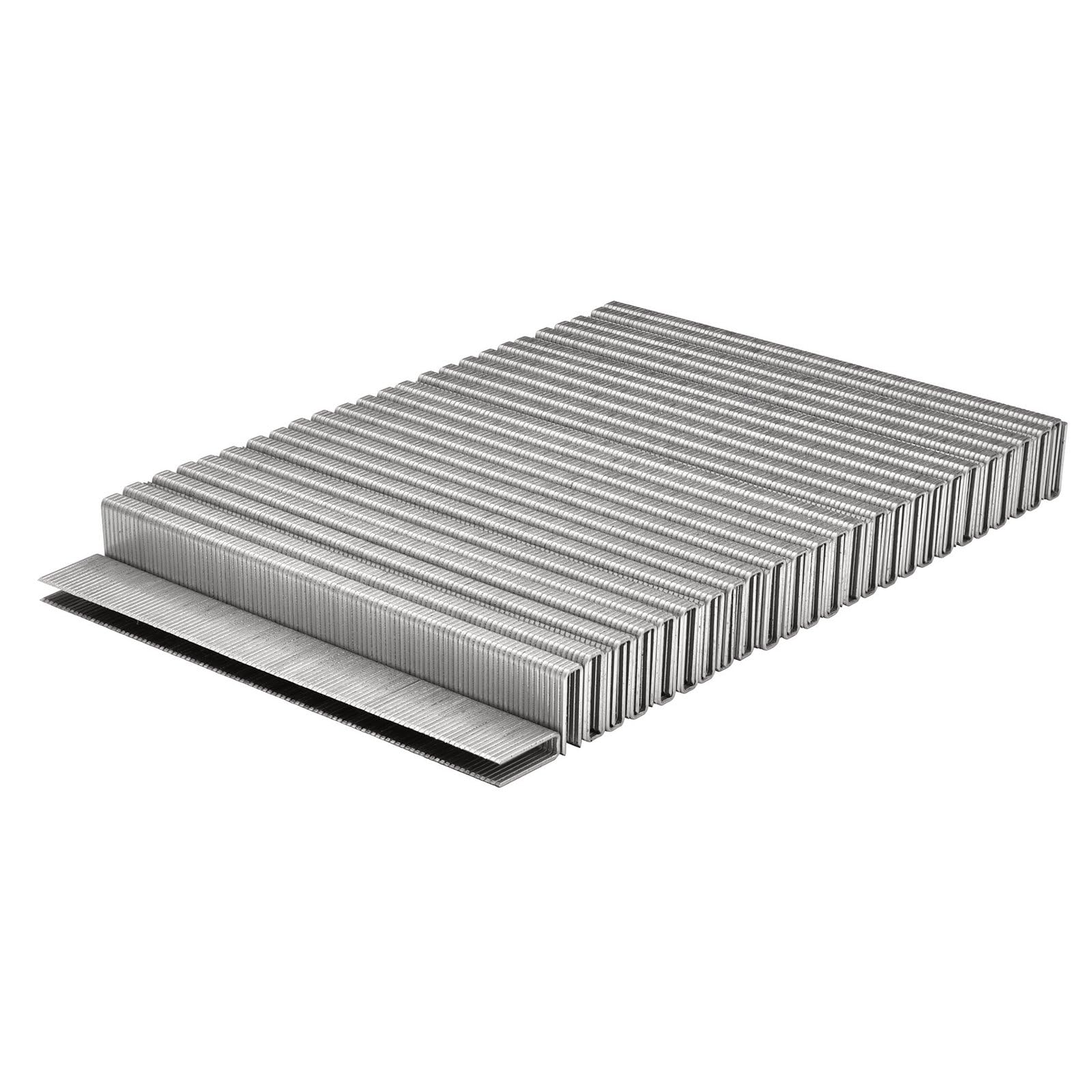 Draper 12508 Type-90 Staples, 18mm, Pack of 5000-12508 - Galvanised Steel Narrow Crown, Heavy Duty