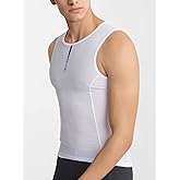 ARESFUEL Cycling Base Layer Men Light-Weight Anti-Sweat Sleeves Cycling Jersey Bike Vest