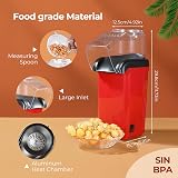 YASHE Electric Hot Air Popcorn Maker Machine 1200W Oil-Free Healthy 2 Min view 7