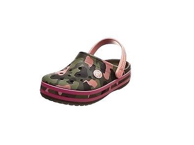 crocs Unisex-Kinder Crocband Multigraphic K Clogs