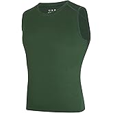 MOVILBENES Boys Compression Shirt Sleeveless Youth Basketball Football Baseball Undershirt Quick Dry Kids Athletic Tank Tops