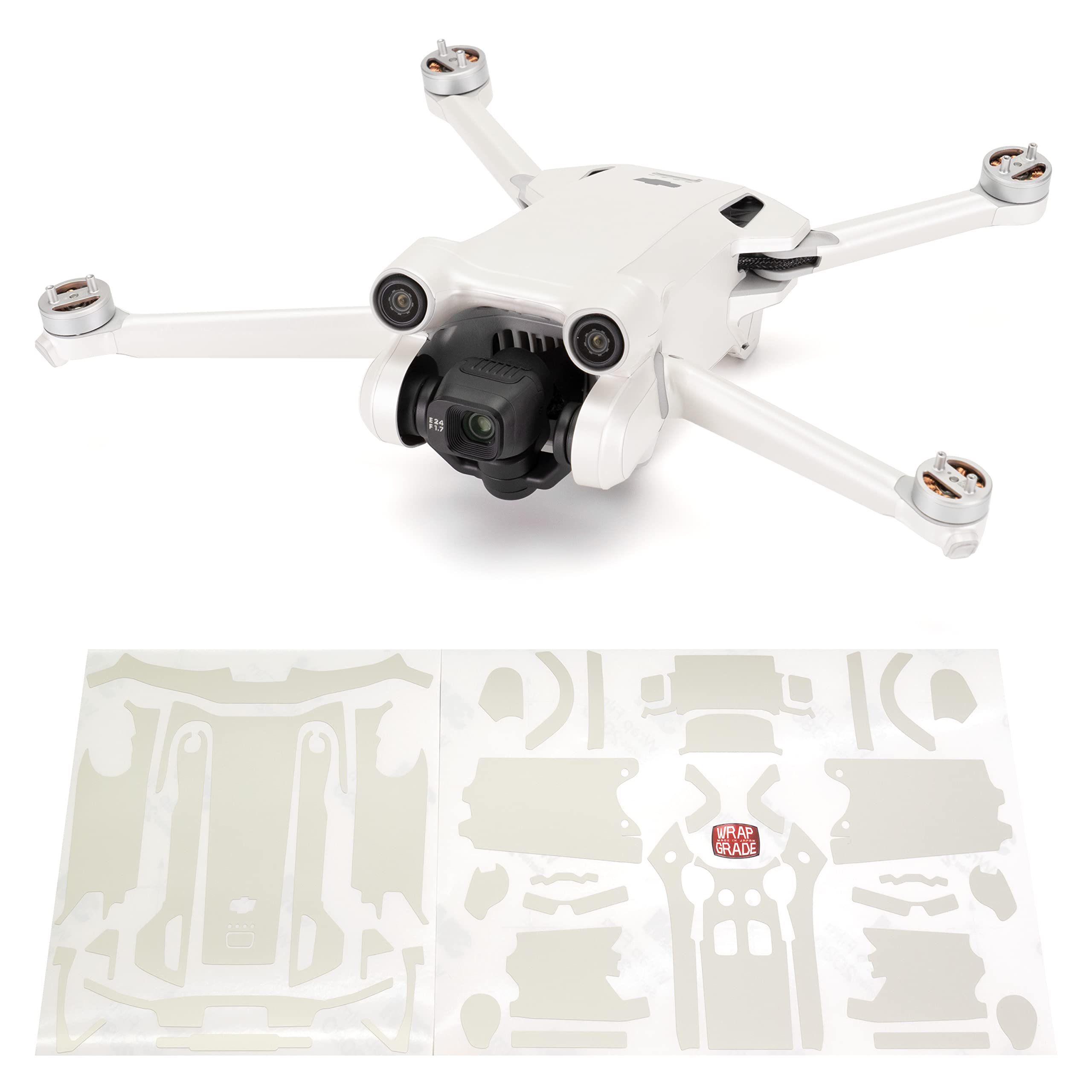WRAPGRADE Skin Compatible with DJI Mini 3 Pro (MADAGASCAR PEARL)