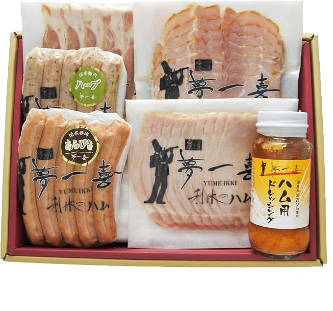 Amazon 父の日 ギフト お取り寄せ グルメ 人気 ハム 2種 ウインナー 2種 ベーコン 詰合せ 自宅用にも 夢一喜 美食うまいもん市場 美食うまいもん市場 肉 肉加工品ギフト 通販