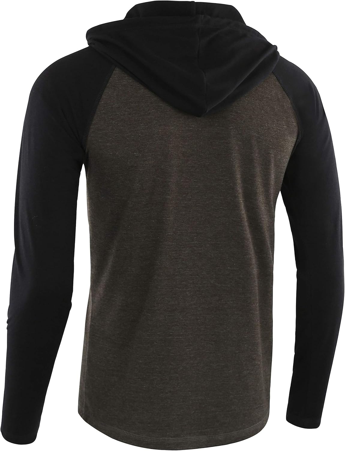 lightweight henley hoodie