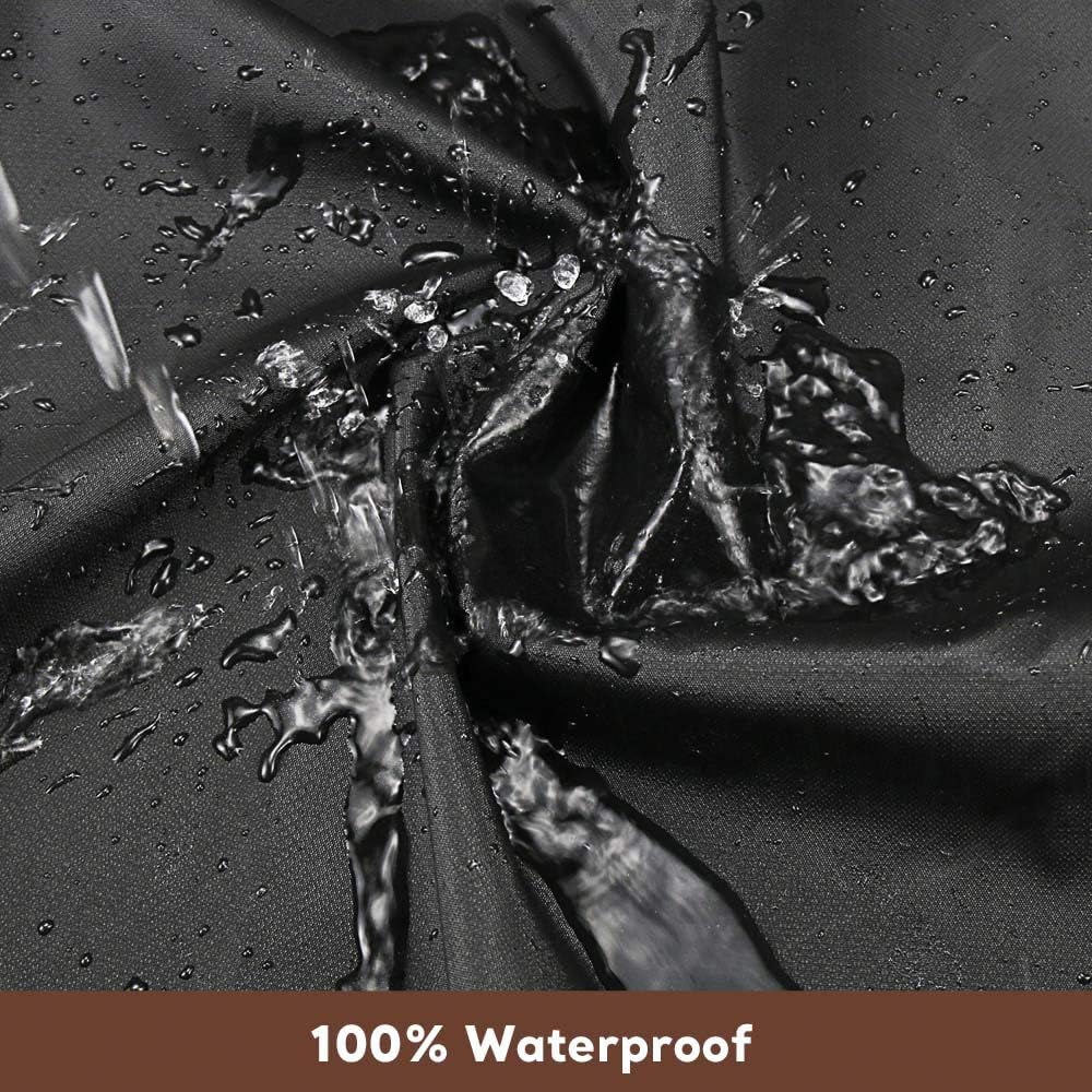 QuliMetal 28" Grill Griddle Cover for Blackstone Outdoor Cooking Gas Grill Griddle Flat Top Station, for Camp Chef Griddle and Most 2 Burner Flat Top Grill Griddle, Heavy Duty Cover with Support Pole: Kitchen & Dining