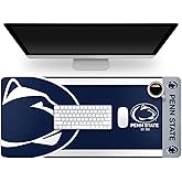FOCO NCAA Official Established Primary Logo Wordmark Home Office Desk Pad Mouse Pad Mat 35" x 16" (Penn State Nittany Lions, Penn State Nittany Lions)