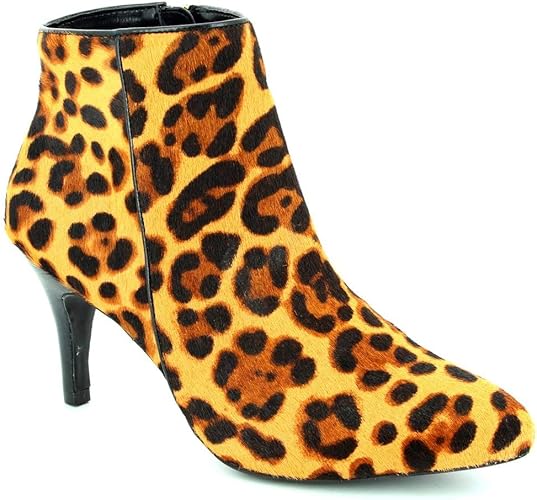 leopard print boots amazon