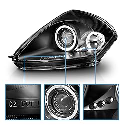 AmeriLite Black LED Dual Halo Projector Replacement