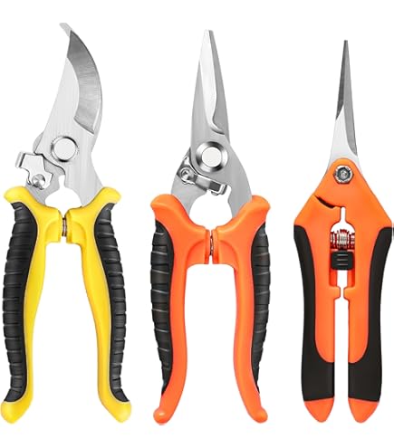 Amazon.com : 4 Pack Garden Shears Scissors,Pruning Shears, pruning
