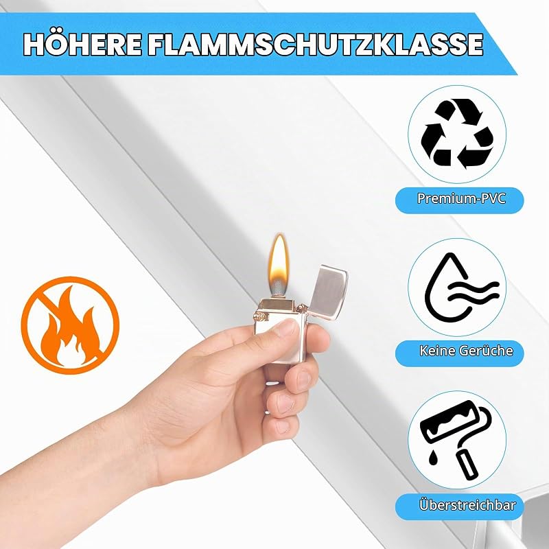 Kabelkanal Weiß Selbstklebend(0,4m*12mm*12mm), 10 Stück Kabelkanal mit Schaumstoffband bereit, Montage an der Wand für Kabelmanagement Kabelführung