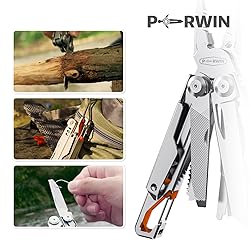 PERWIN Multitool Stainless Steel Multi-Tool Pliers