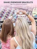 ARTDOT 1400 Pcs Sorted Letter Beads for Bracelet Making Kit view 2