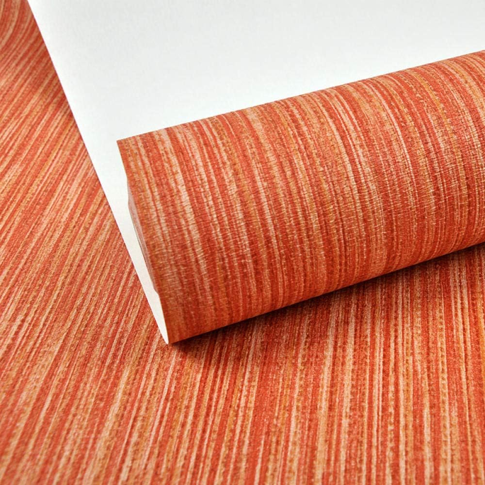 ZHOUKEYU Papel pintado de lino color sólido nórdico moderno minimalista