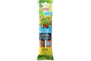Living World Canary Sticks-Fruit Flavour-60gm (2 Ounce), 2-Pack