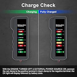 12V Car Battery Tester and Alternator