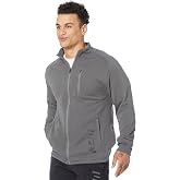 UFC Ultimate Fighting Long Sleeve Full Zip Jacket for Men &ndash; Standing Collar &ndash; Straight Hemline &ndash; Blended Cotton
