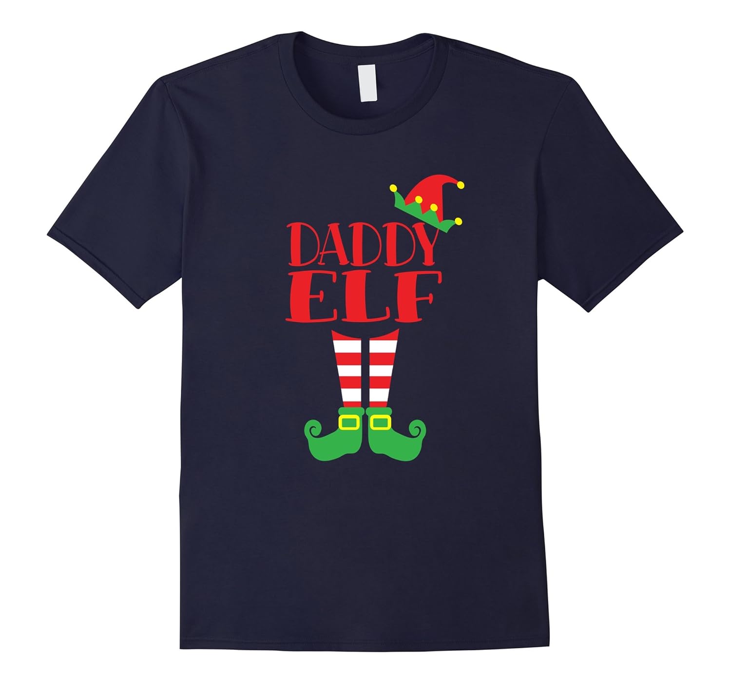 Daddy ELF Christmas season T-Shirt Dad's Mom's Matching Tee-ANZ