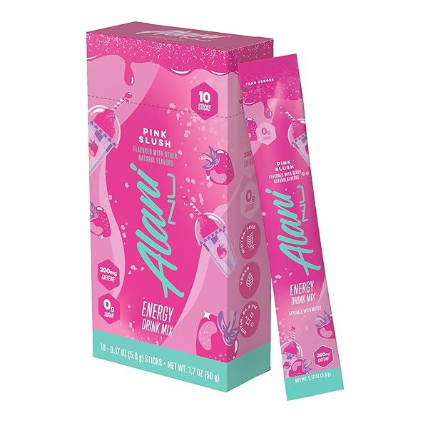 ALANI NU PINK SLUSH ENERGY STICKS, ENERGY DRINK...