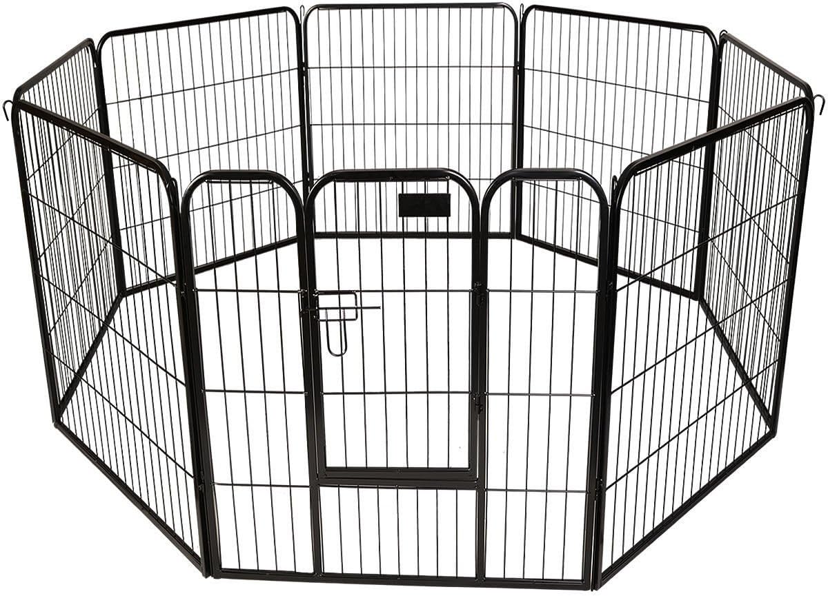 HPD Pet Playpen Panel Heavy Duty Dog Cat Exercise Pen Fence