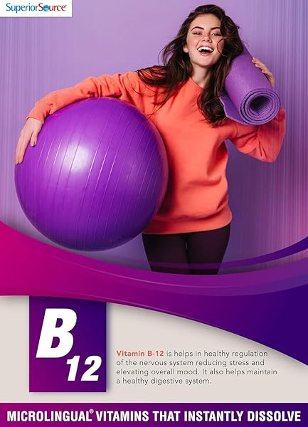 SUPERIOR SOURCE NO SHOT TRIPLE B-12 3,000 MCG – CARDIOVASCULAR SYSTEM & ENERGY SUPPORT SUPPLEMENT – HEART HEALTH SUPPORT SUPPLEMENT WITH METHYLCOBALAMIN – 60 INSTANT DISSOLVE TABLETS