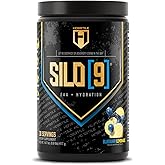 HOSSTILE SILO[9] EAA + Hydration Powder – Essential Amino Acids with Electrolytes, EAA BCAA Intra Workout Powder & Post Workout Recovery, Blueberry Lemonade, 30 Servings