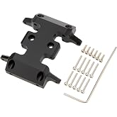 MEUS RACING SCX24 Transmission Skid Plate for Axial SCX24 1/24 RC Crawler Upgrades (Delrin)
