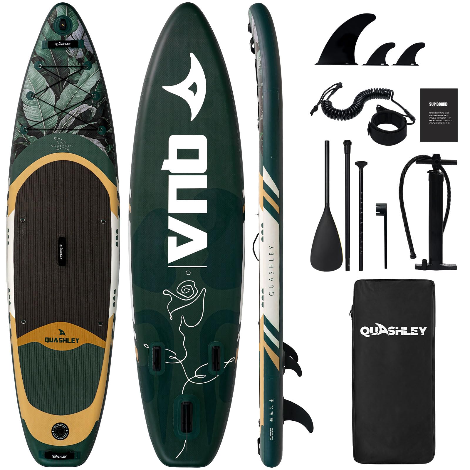 Quashley Inflatable Paddle Board