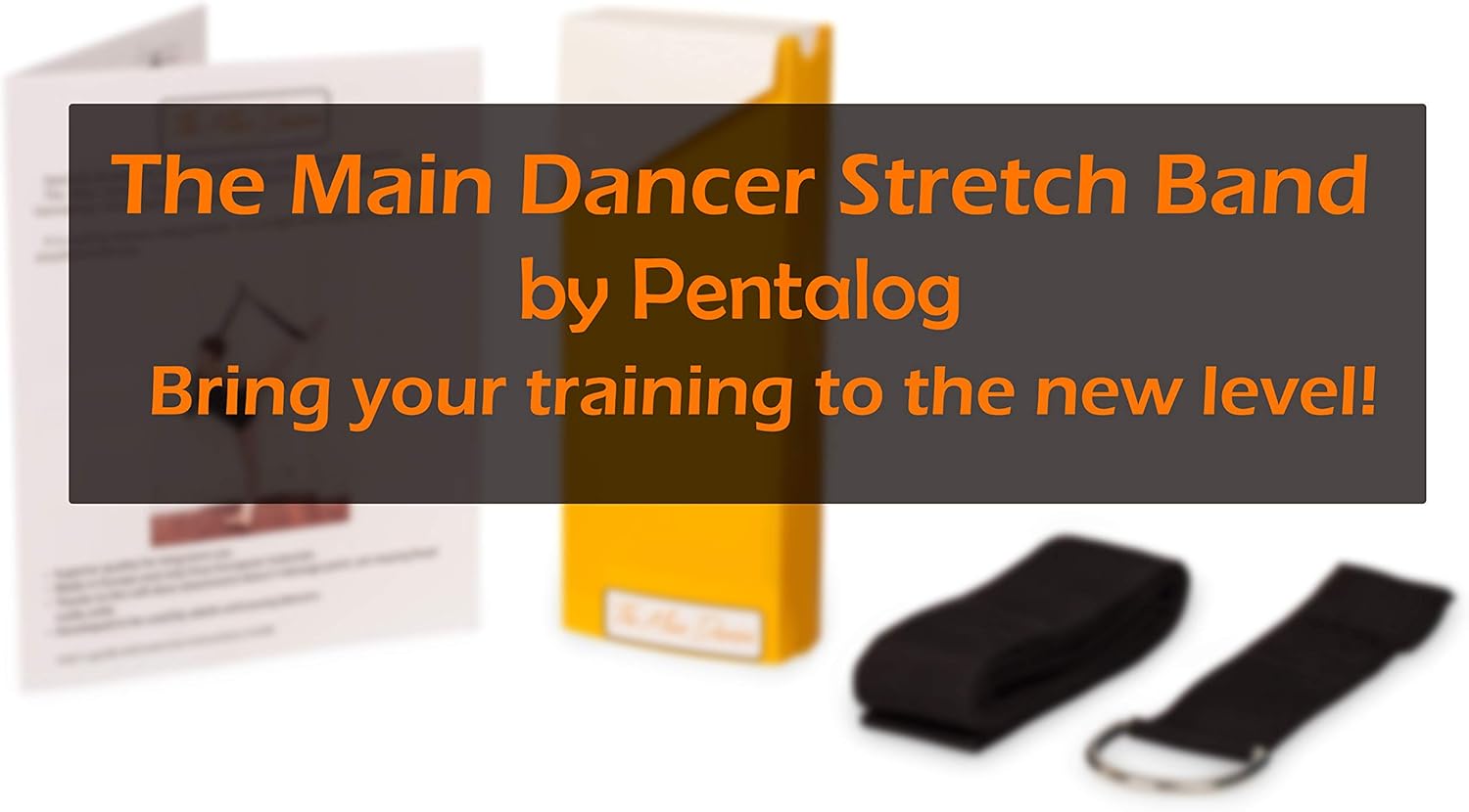 The Main Dancer - Stretch Band - to Improve Leg Stretching - Perfect Home Equipment for Ballet, Dance and Gymnastic Exercise - Excellent Gift for Your Friends and Loved Ones - Made in Europe : Sports & Outdoors